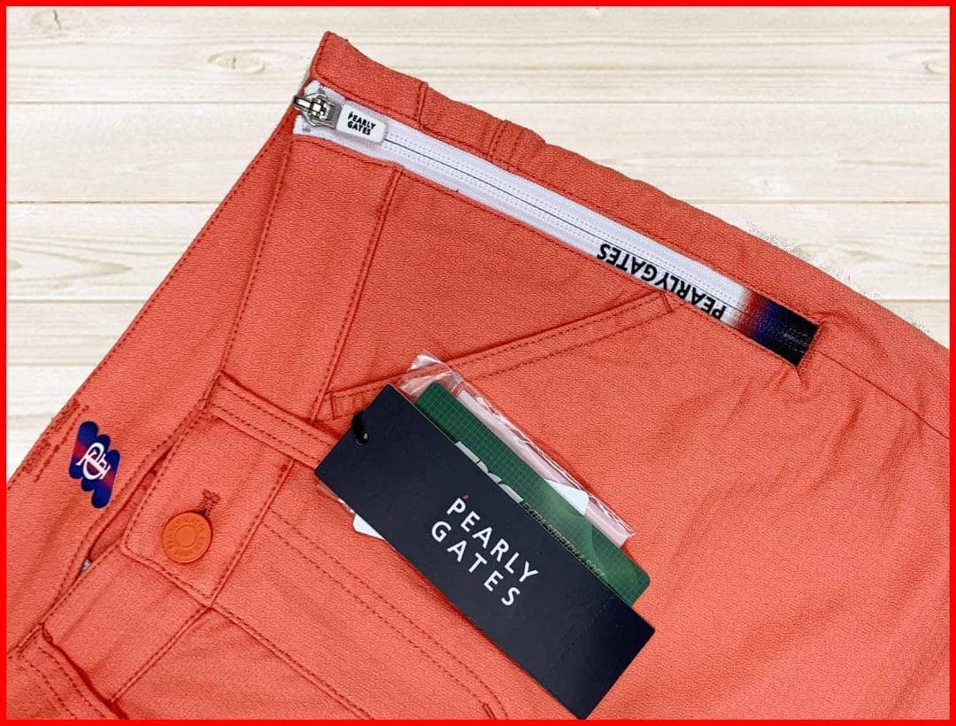 【新品】パーリーゲイツゴルフパンツPROドビーEXストレッチカラーパンツ0S7号