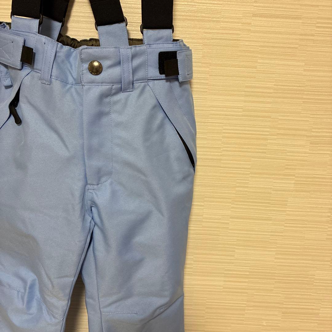 COSBY スキーウエア サイズ調整 上下セット 女の子 グレー120cm