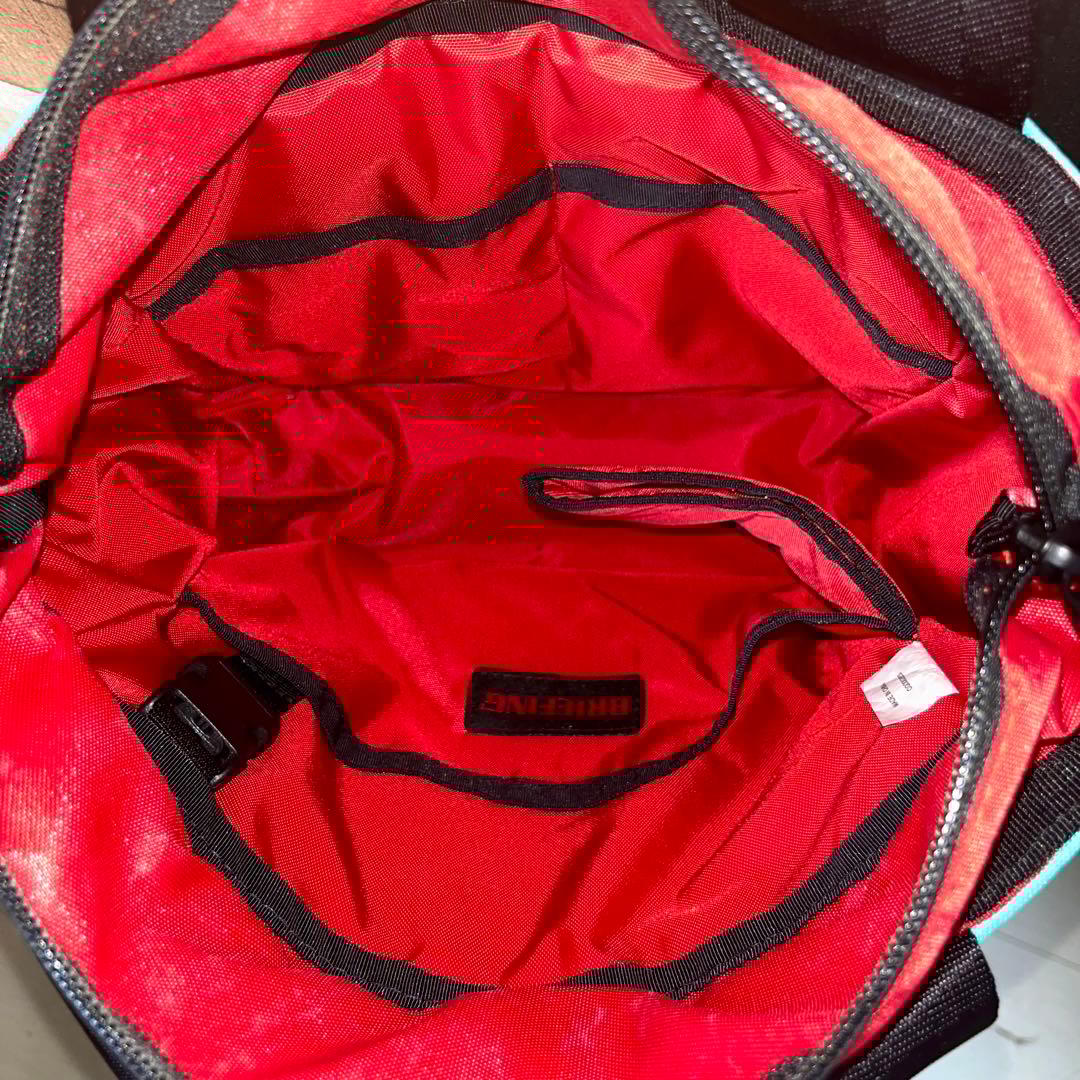 【極美品】BRIEFING ラウンドバッグ ホリデー ミントブルー