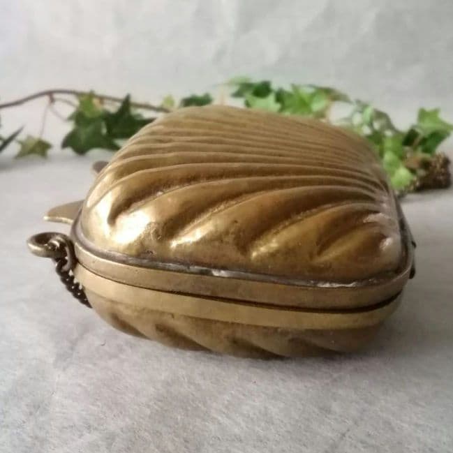 アンティーク　アールデコ　ブラス製　婦人パーティーバック　パース　アメリカ