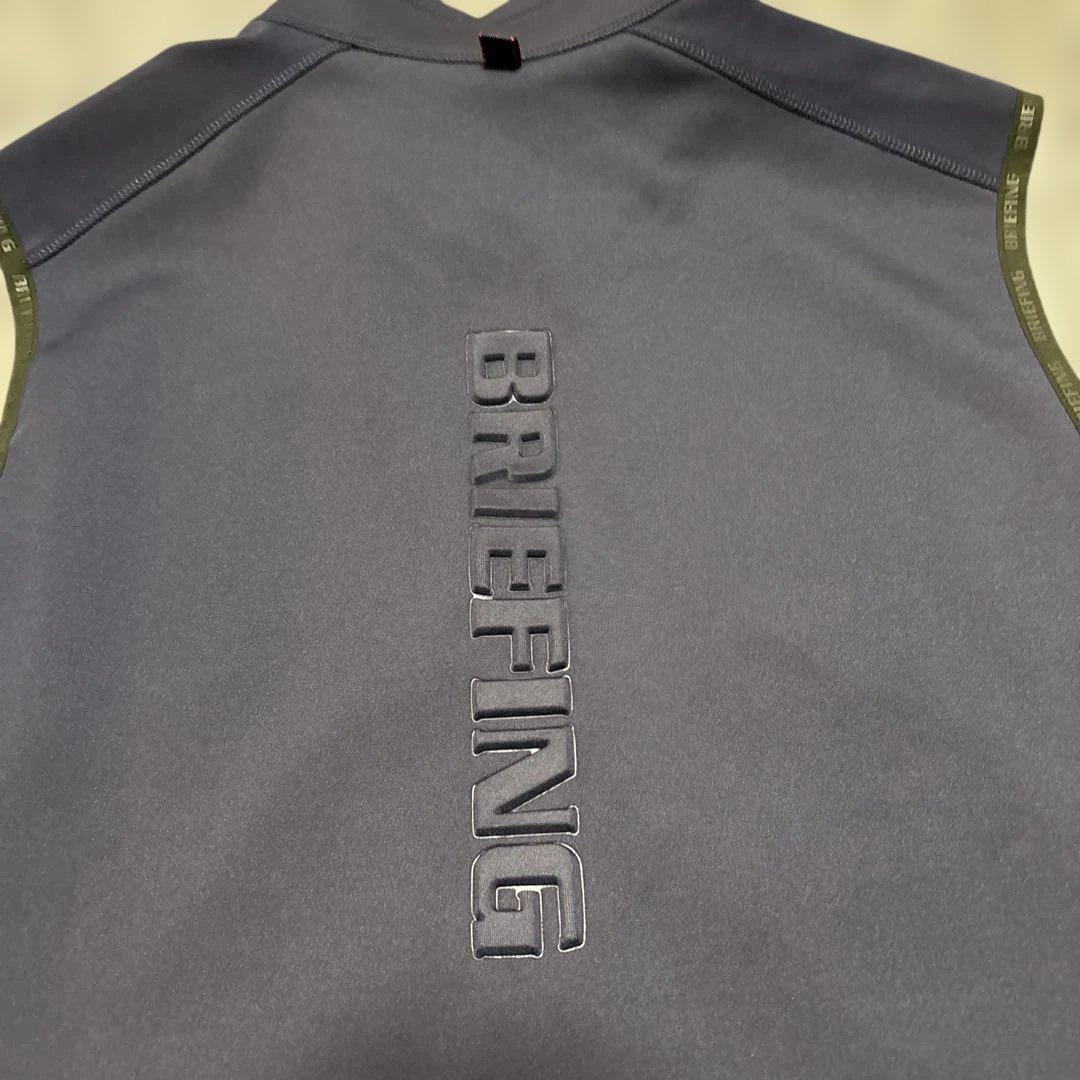 ブリーフィング　ブリーフィングゴルフ　ベスト　ネイビー　L 美品
