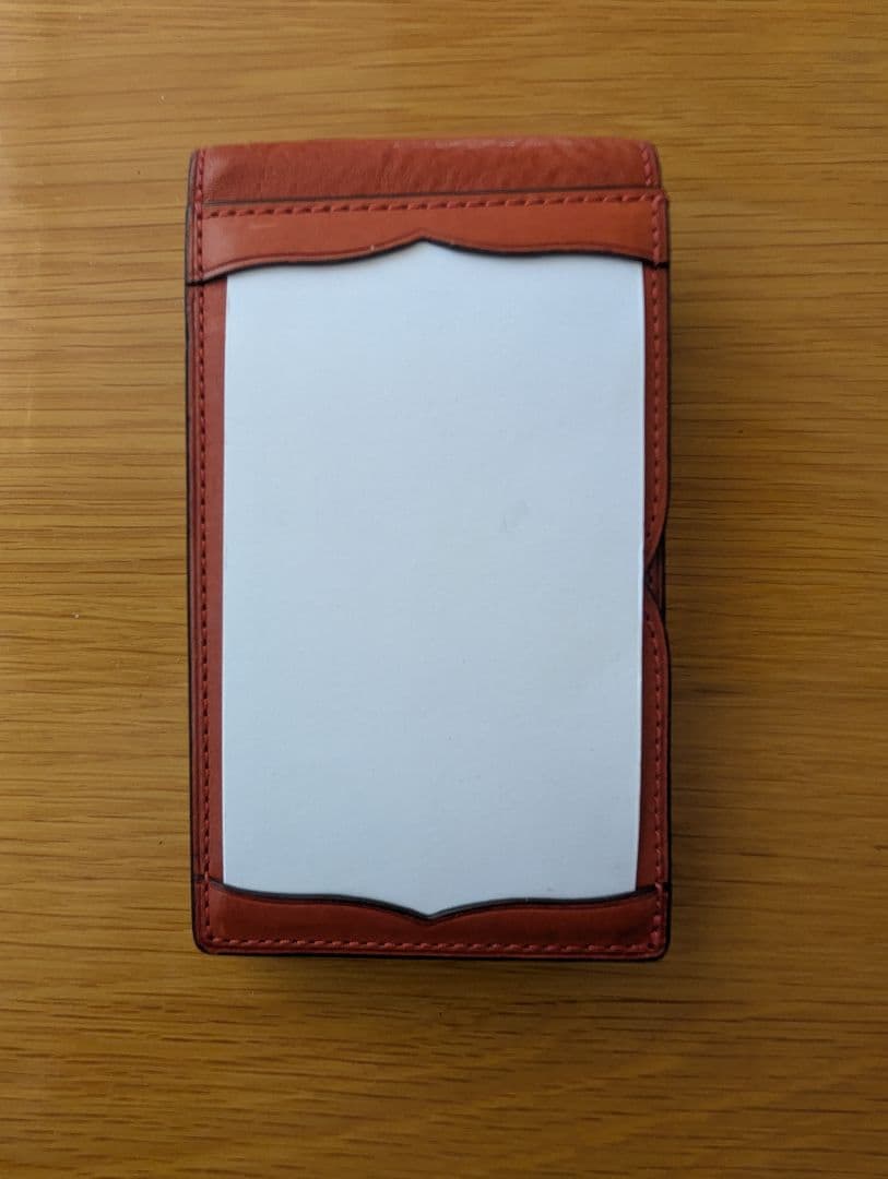 Brelio ミネルバボックス ペンシース 背面ジョッターメモ