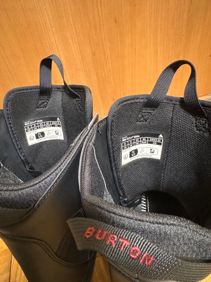 BURTON MINT BOA 25 wideワイド　スノーボードブーツ