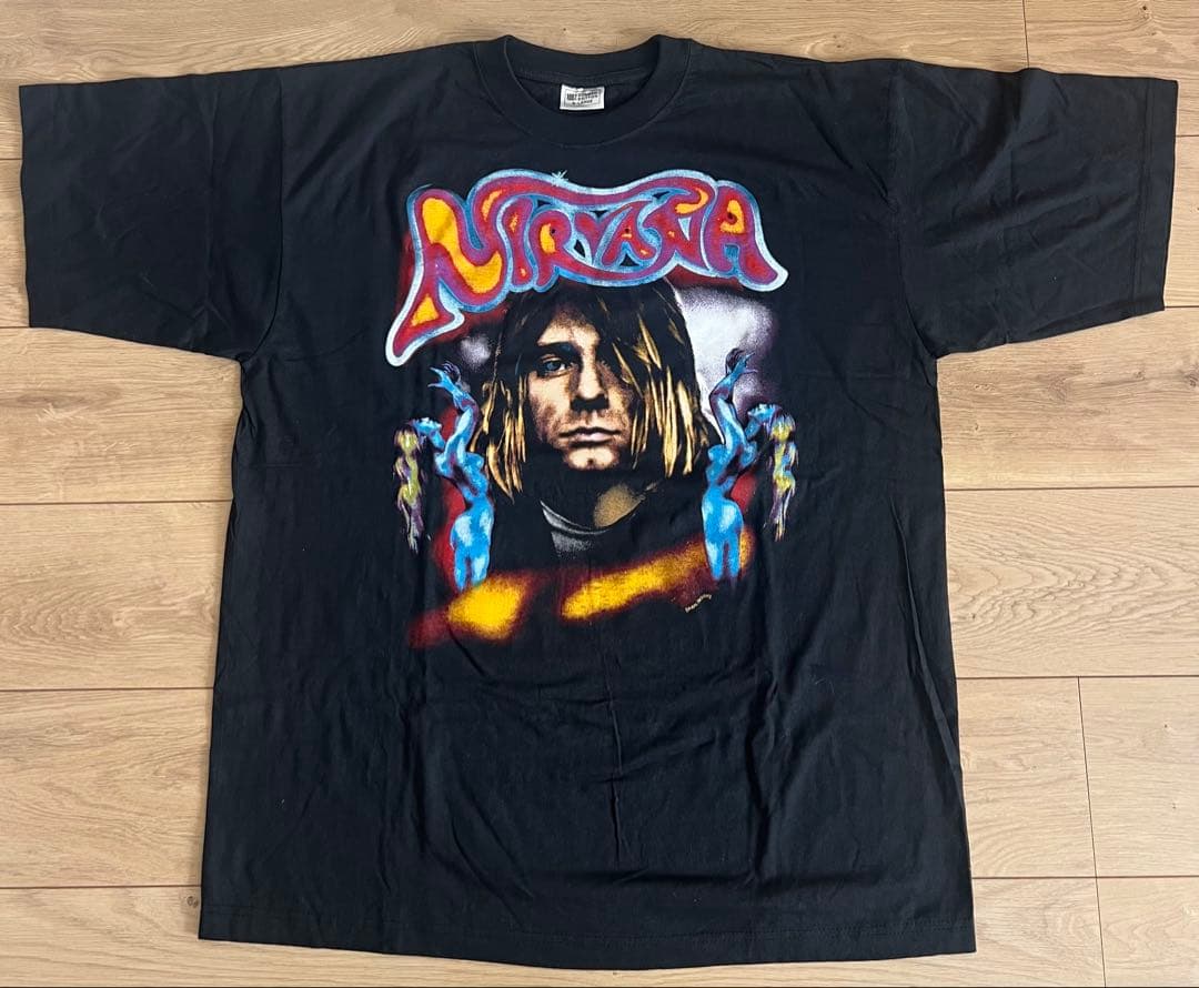 90s NIRVANA BOOTLEG XL ニルヴァーナ ブートTシャツ