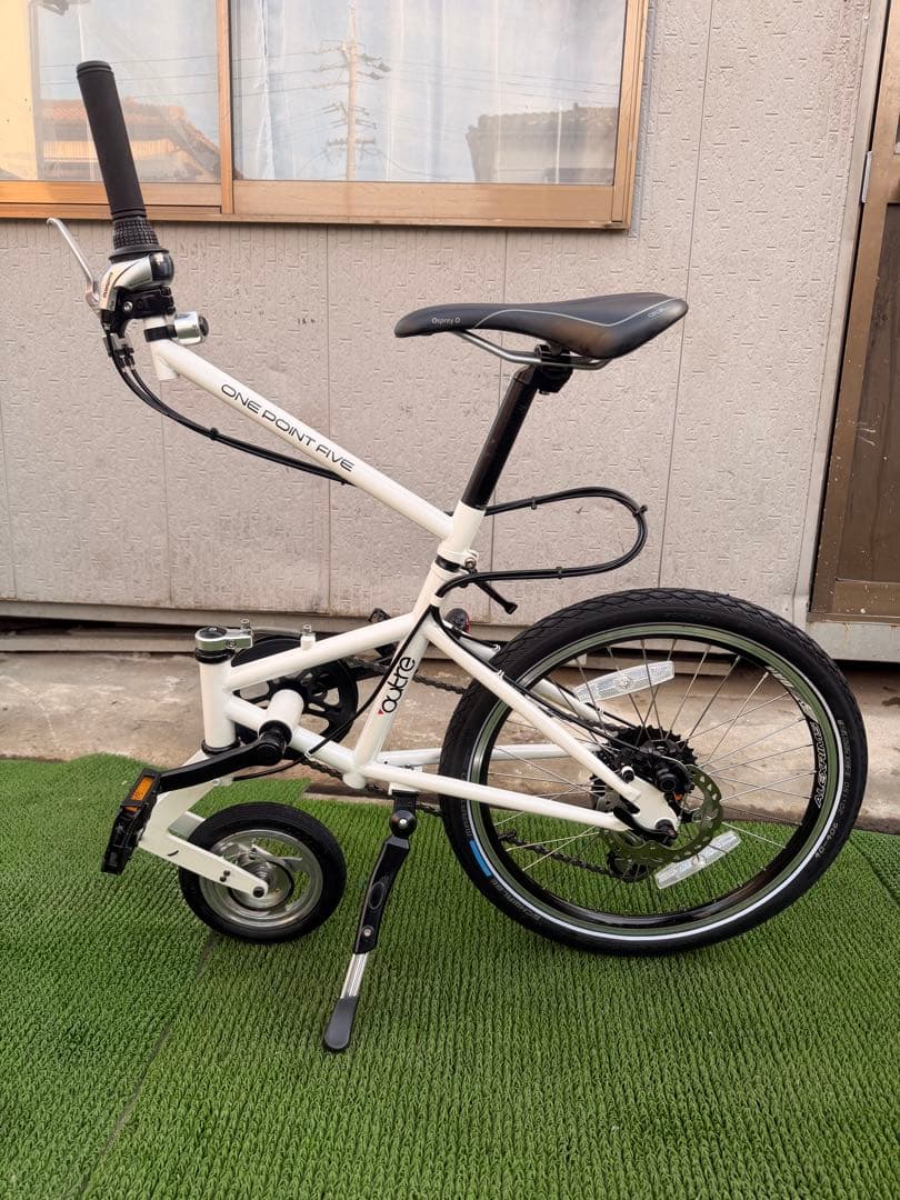 outre 自転車 1.5輪車 ONE POINT FIVE アウトレ ホワイト