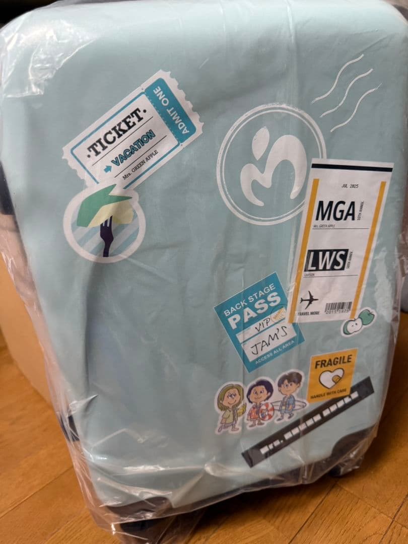 たろーMrs.GREEN APPLE キャリーケース　ローソン当選品