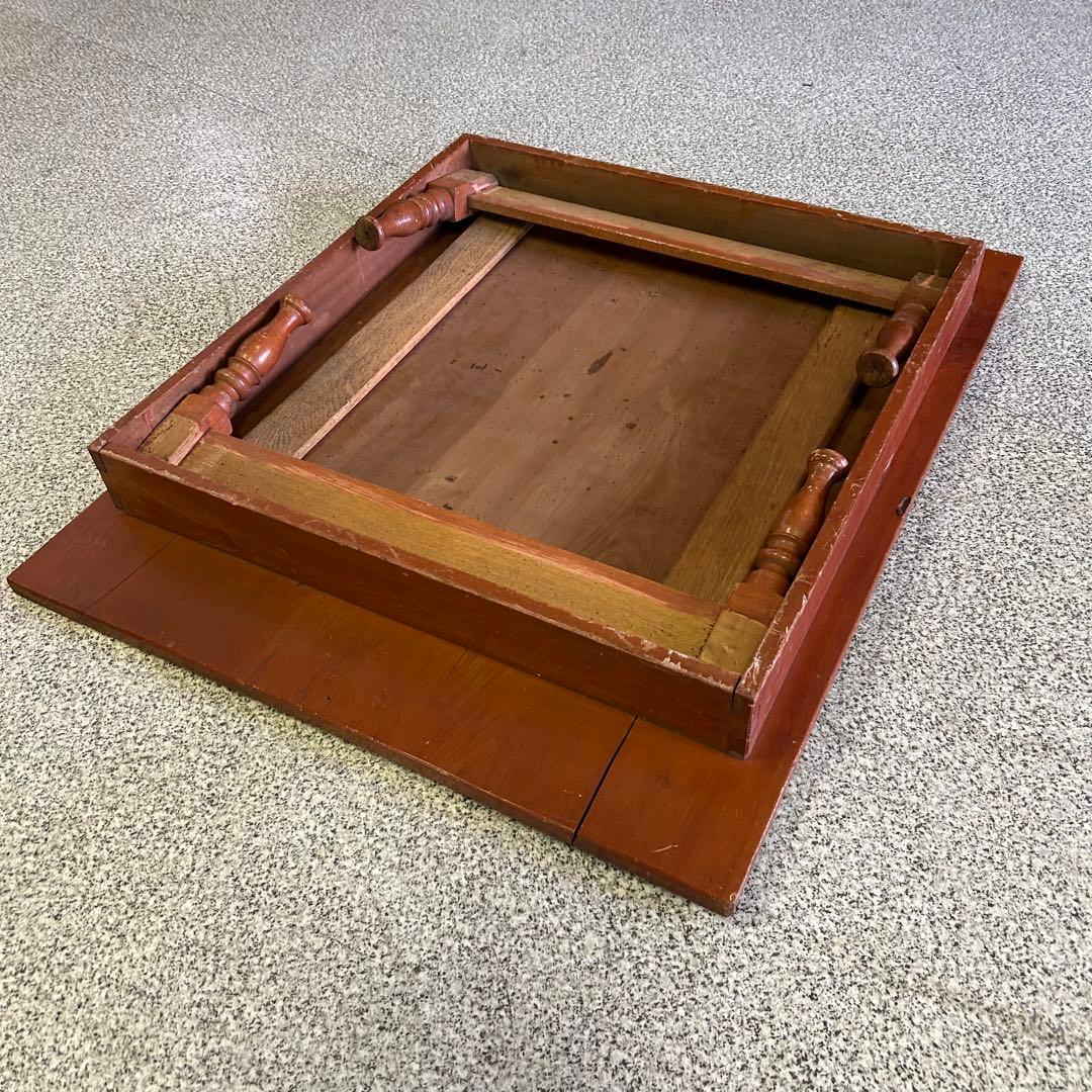 ちゃぶ台 ろくろ脚 折りたたみ テーブル b