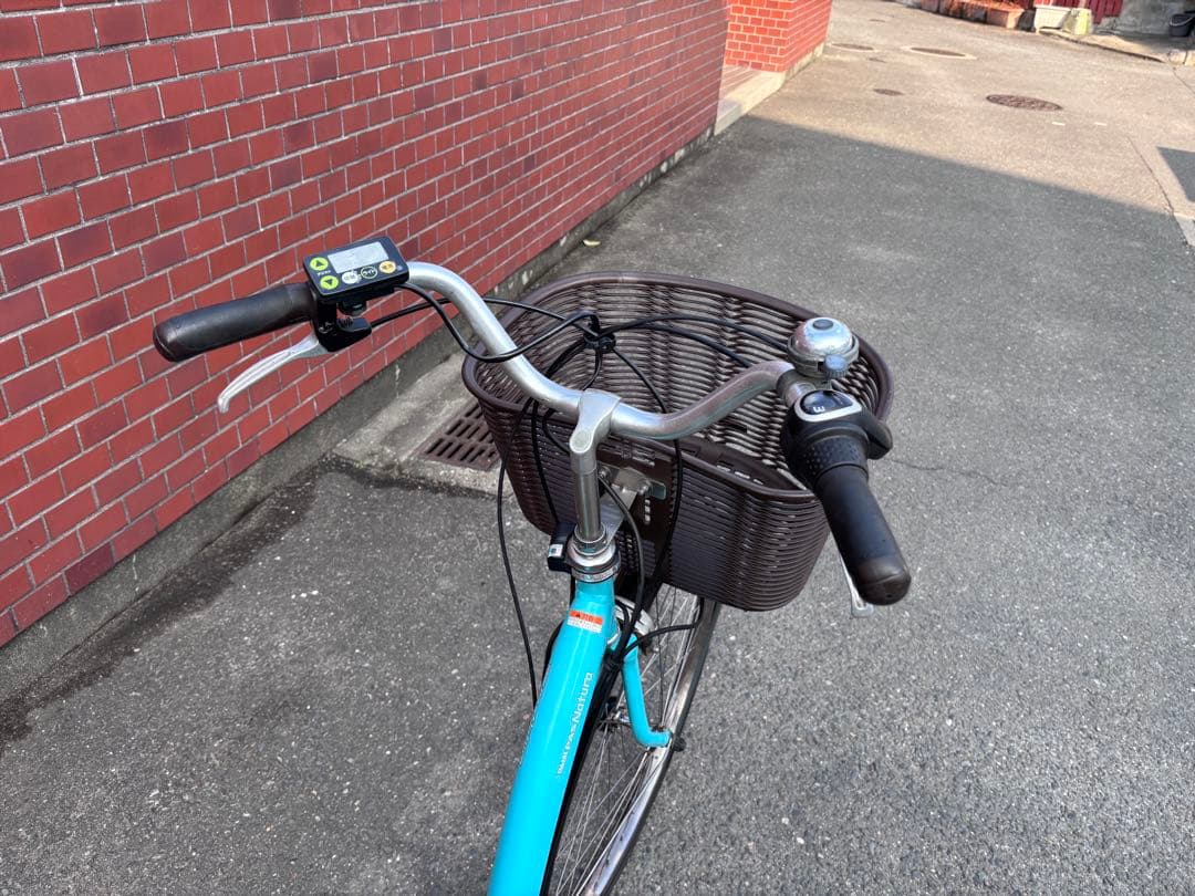 YAMAHA natura 電動アシスト自転車 水色