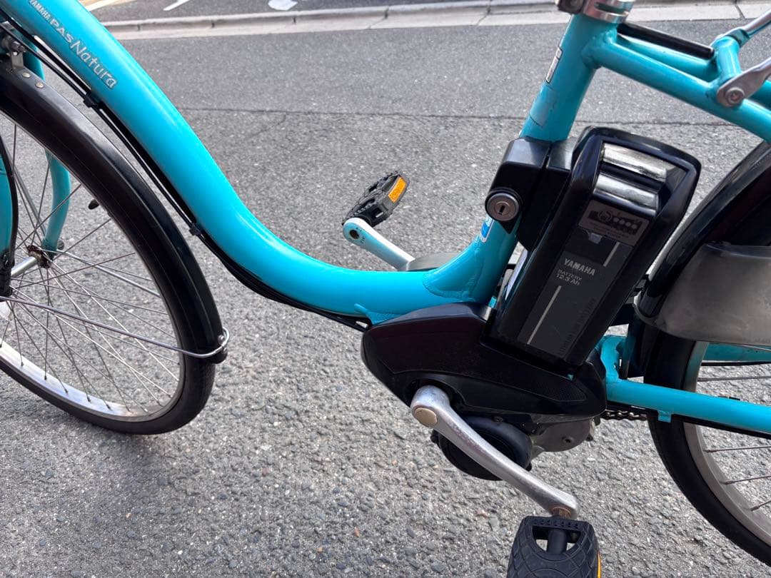 YAMAHA natura 電動アシスト自転車 水色