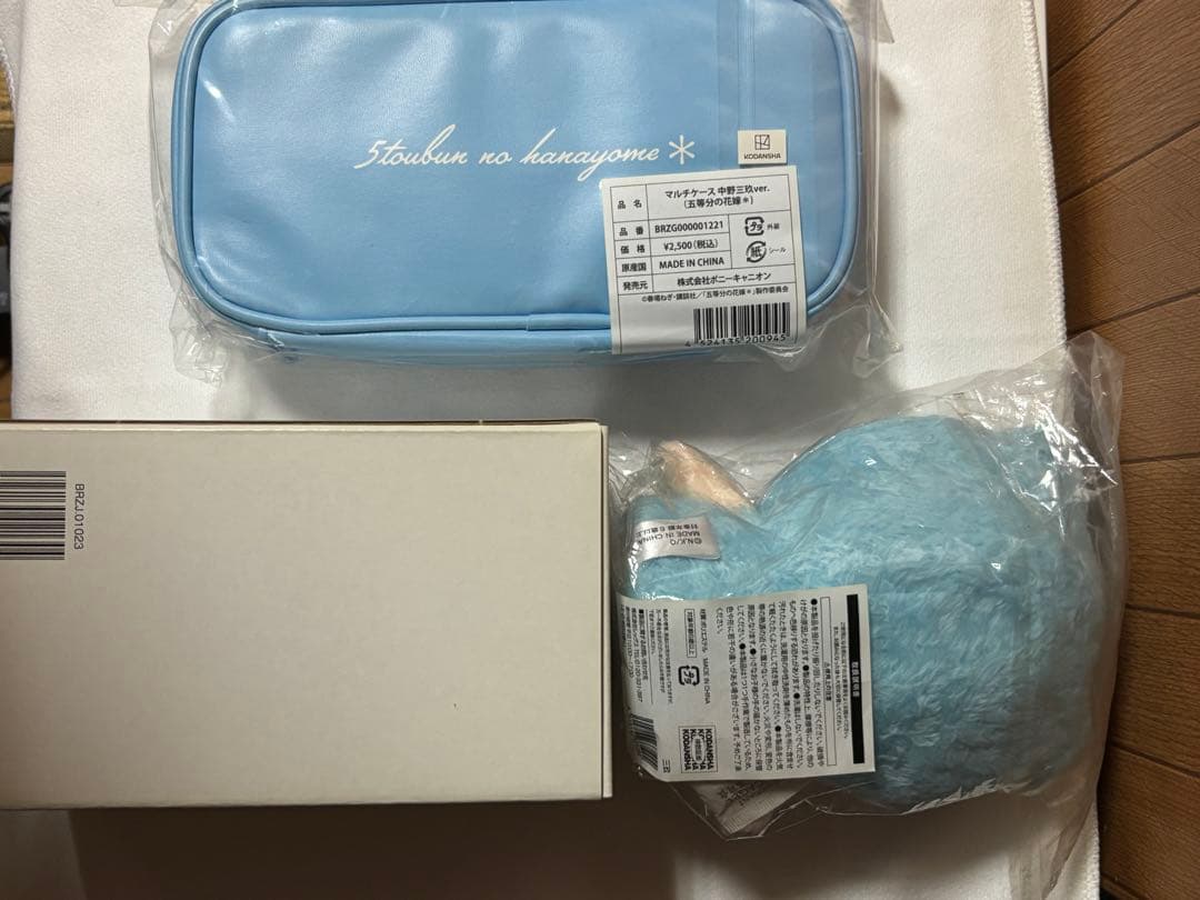 値下げ不可☆三玖グッズ未開封３点＋カラー14冊14.5巻未開封＋三玖収納＋おまけ