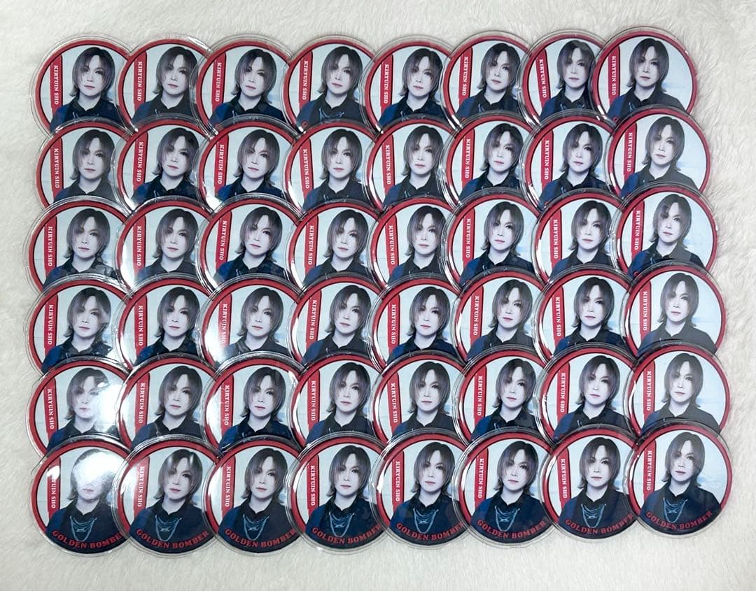 ゴールデンボンバー 鬼龍院翔 缶バッジ