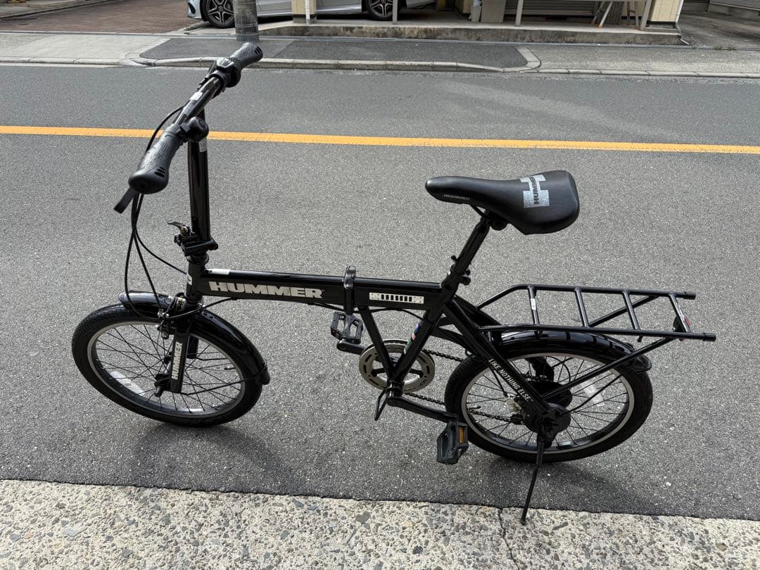 52 自転車 HUMMER 大阪市 【引取り限定】 20インチ 変速付き