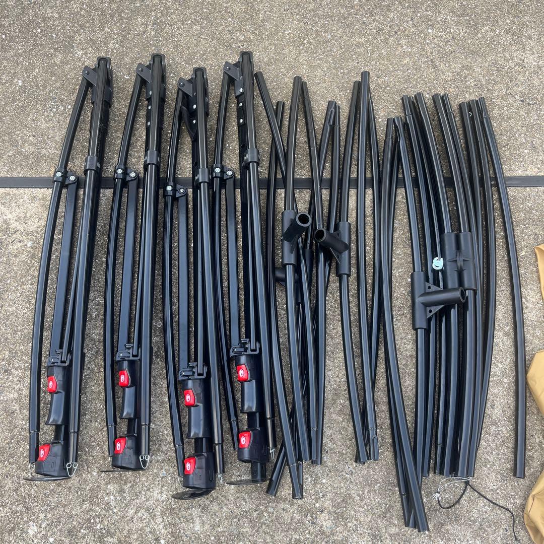 コールマン パーティーシェードDX 360 グリーン ベージュ タープ