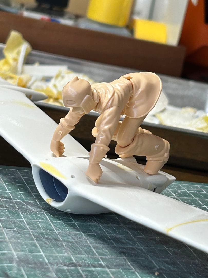 1/20 メーヴェとナウシカ（風の谷のナウシカ）プラモデル　改造完成品