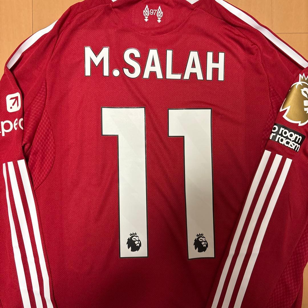 新品！　サラー　リヴァプール　リバプール　ユニフォーム　長袖オーセンティックXL