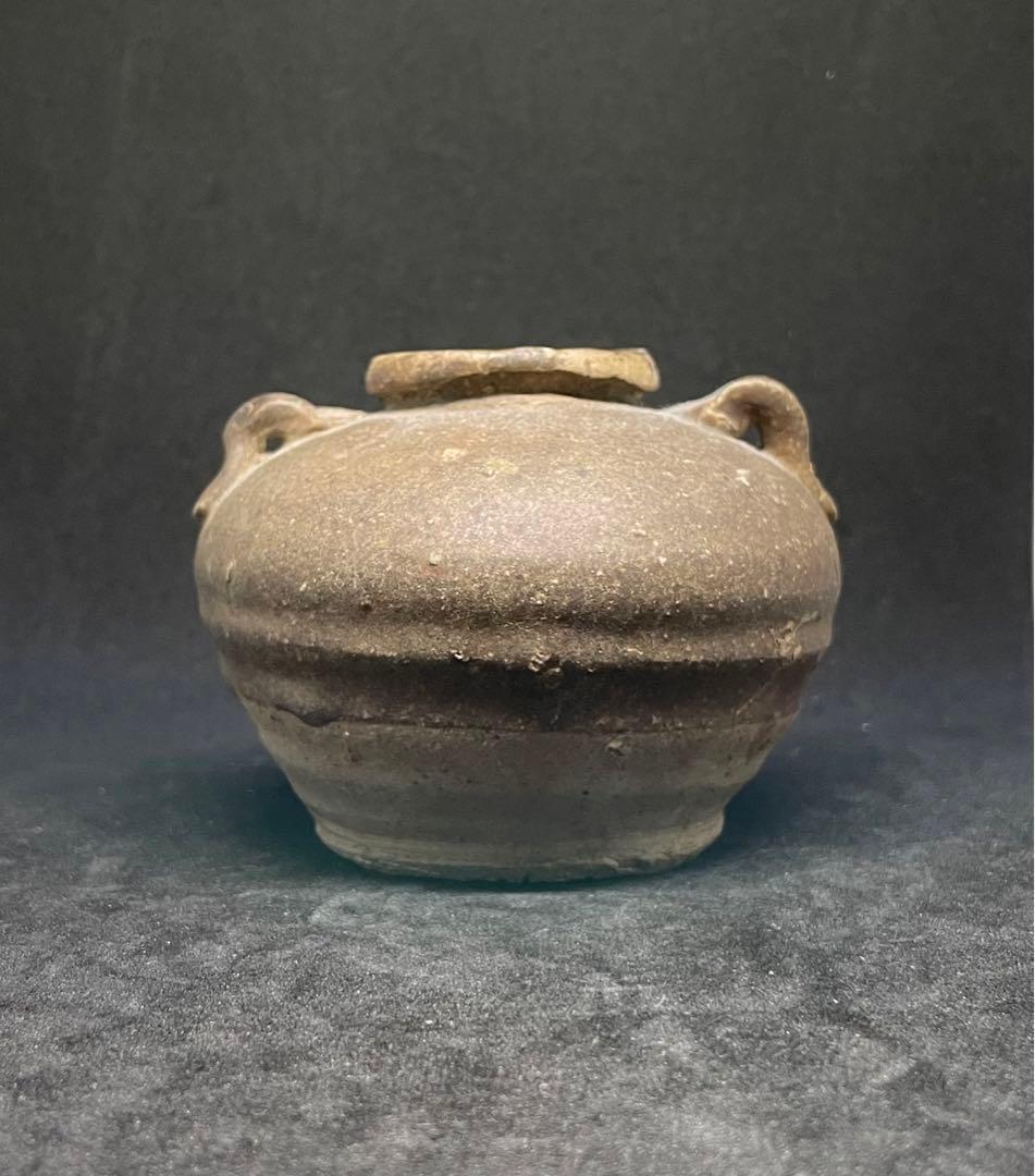 お宝　古美術　ルソン壺　呂宋壺　安南　 桃山時代　コレクター目玉品