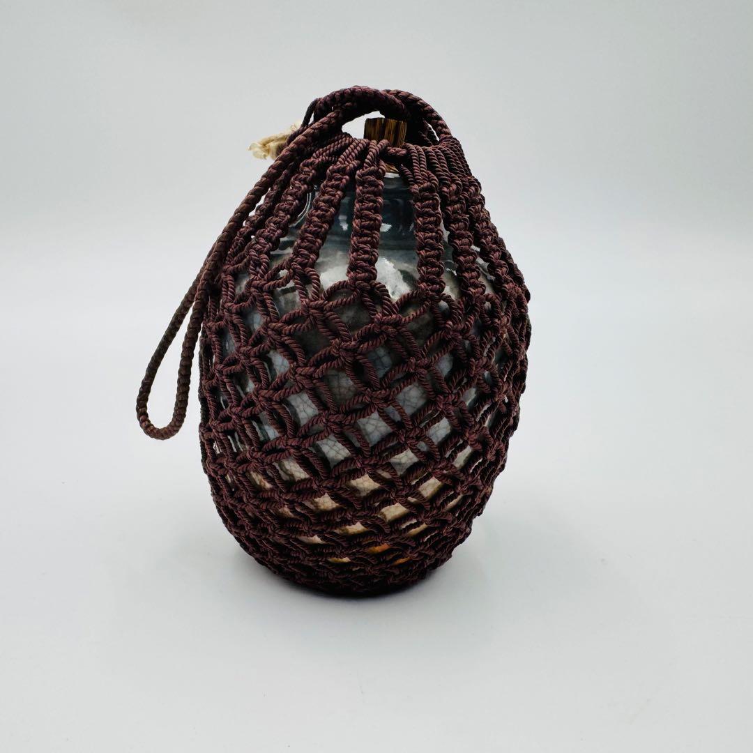 【時代　弥平太作　ふりだし　仕覆　茶入　茶道具】骨董　アンティーク　インテリア