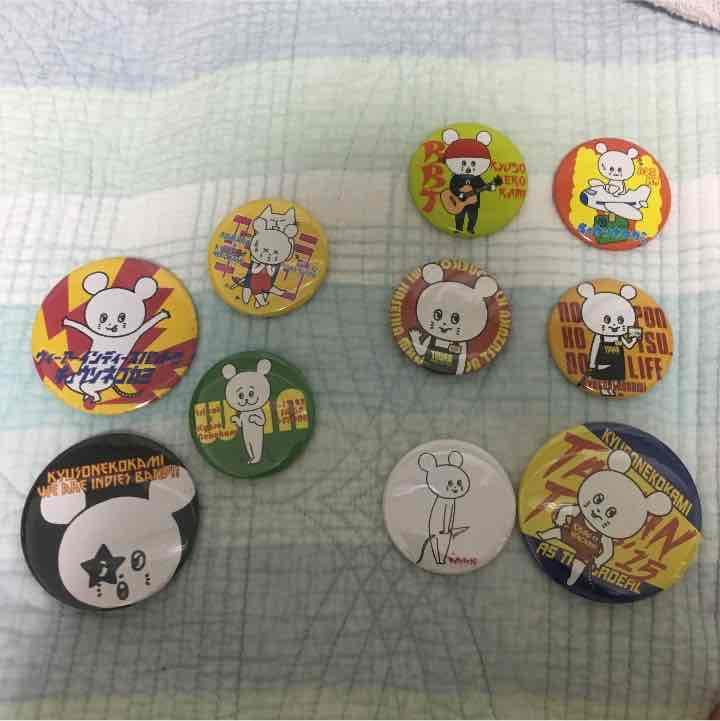 キュウソネコカミ 缶バッジ