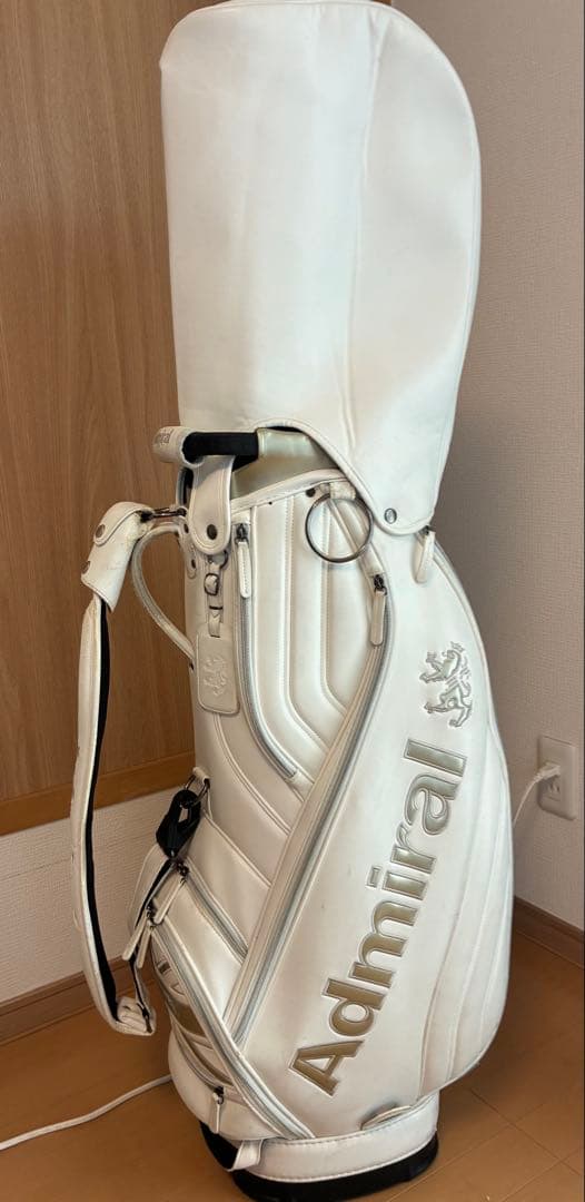 Admiral ホワイト ゴルフバッグ・キャディバッグ