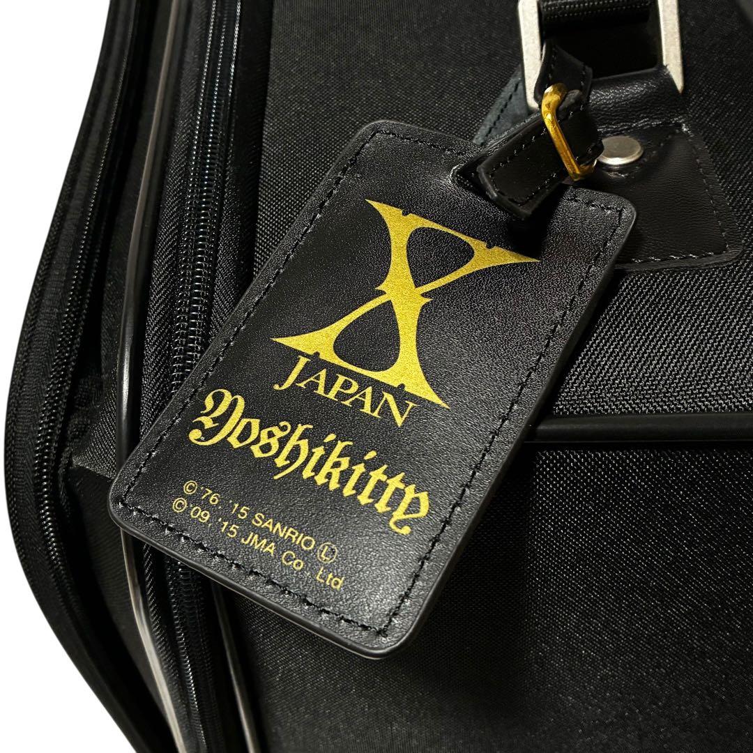 【美品】X JAPAN yoshikitty キャリーケース スーツケース 黒