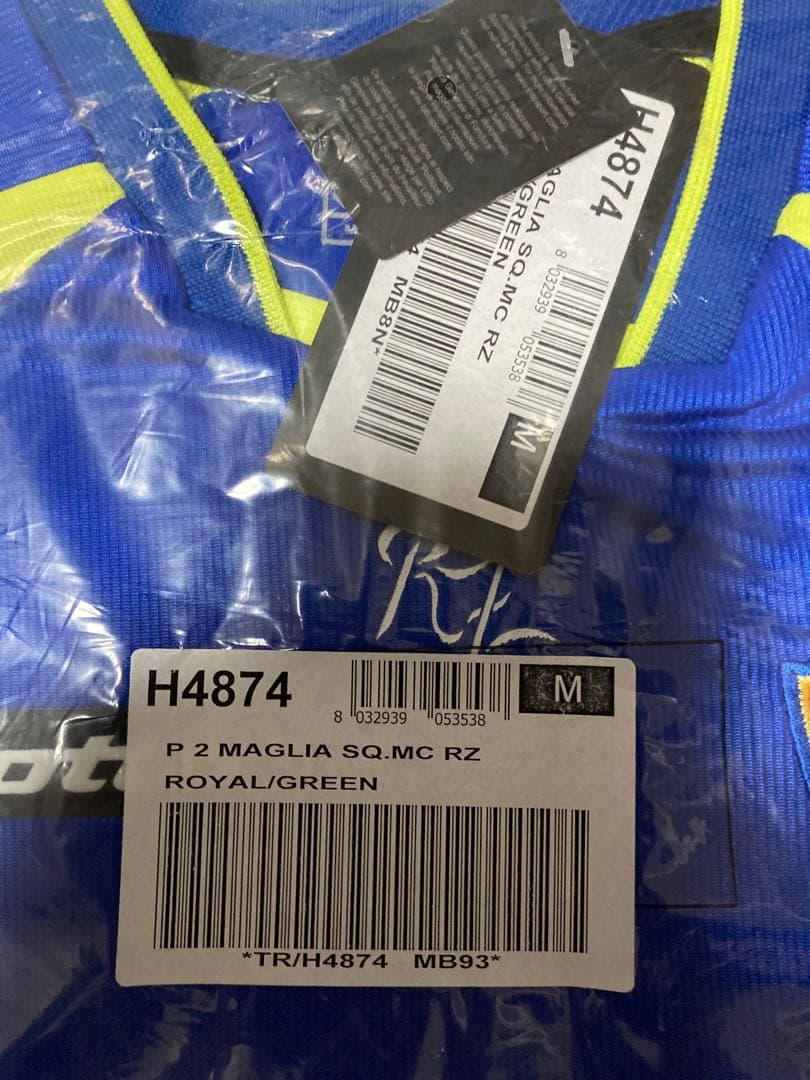 ロット　レアルサラゴサ　ユニホーム　US M 未開封品