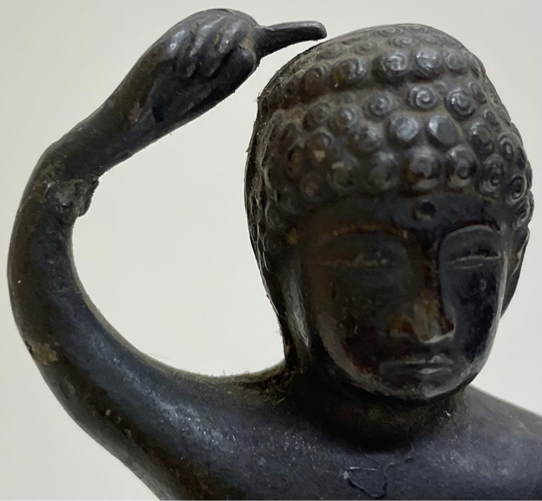 仏教美術　誕生仏　仏像　銅製 　　　k93