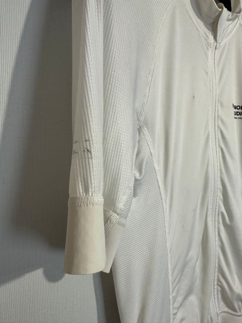 PAS NORMAL STUDIOS サイクルジャージ S ホワイト