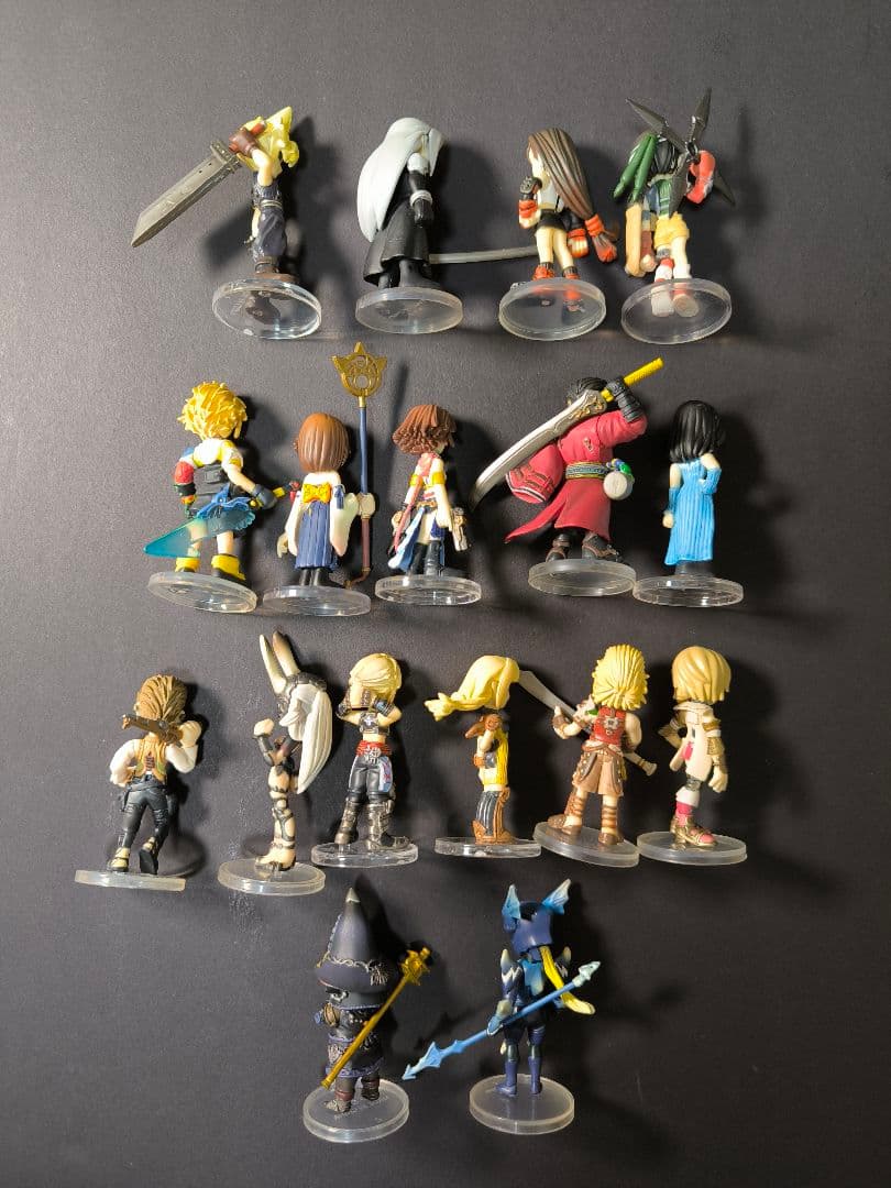 ファイナルファンタジー トレーディングアーツ ミニ 17体セット