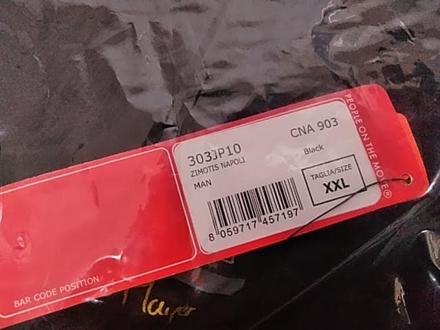 SSC ナポリ 長袖ポロシャツ XXL 新品未使用品 タグ付き Kappa