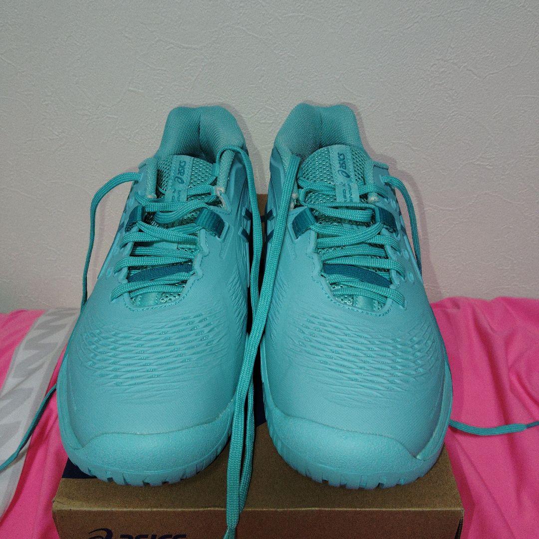 美品asics GEL-RESOLUTION X 25.5 2Eオールコート用