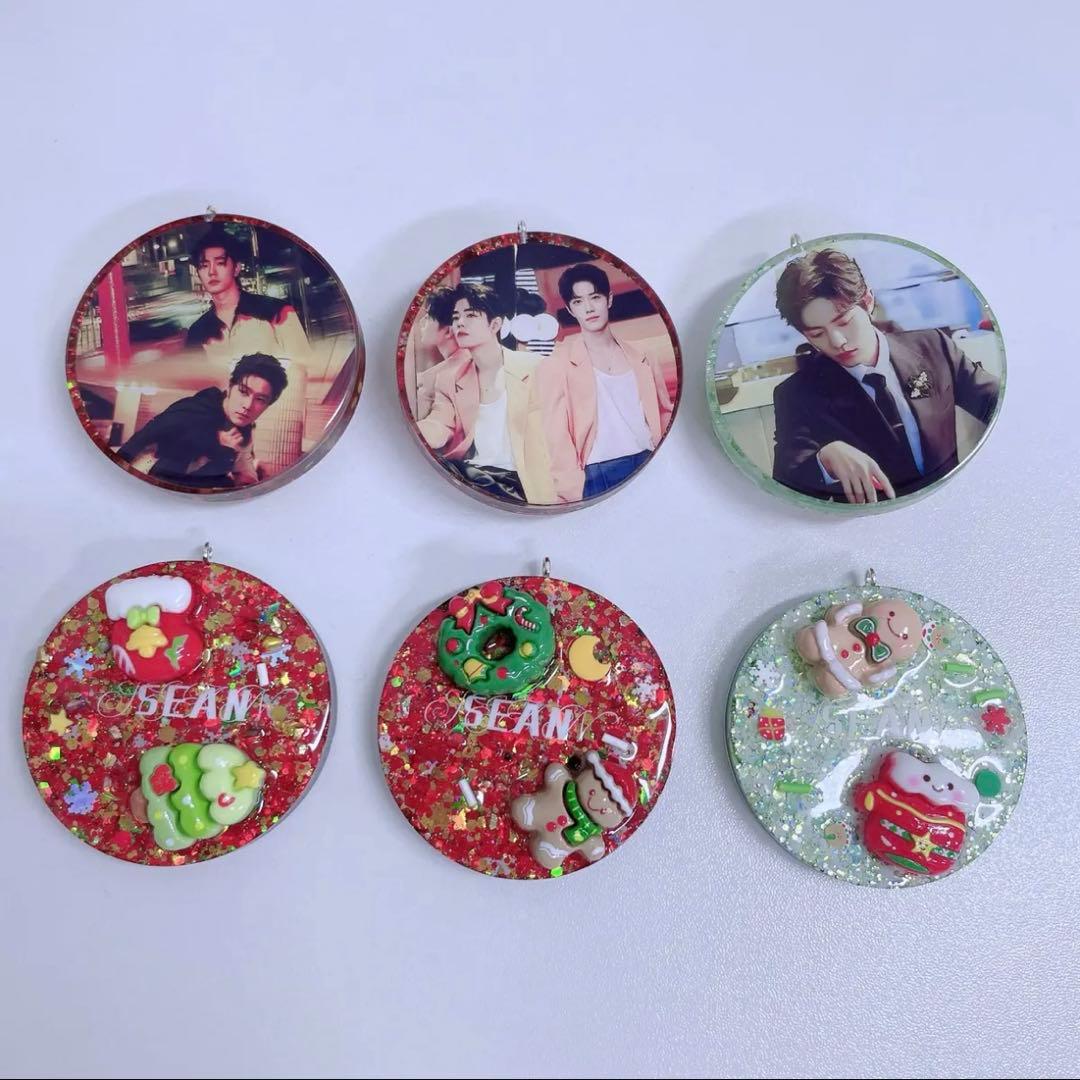 肖戦 クリスマス限定　レジン　キーホルダー❣️ 10セット❣️確認用❣️1223