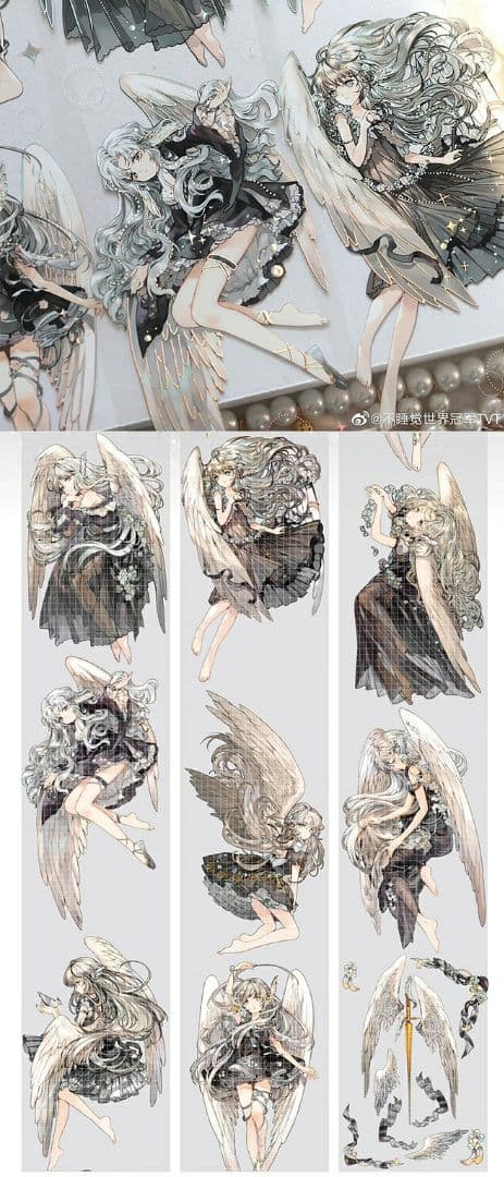 【739】最終値引き品　海外　マステ　人物　女の子