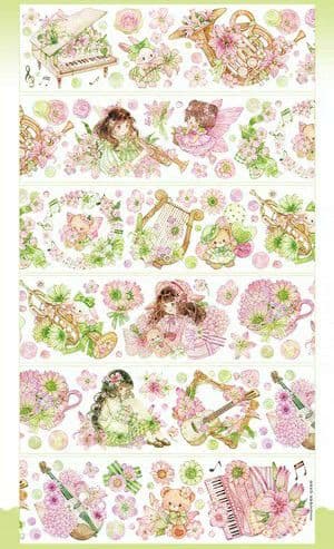 【739】最終値引き品　海外　マステ　人物　女の子