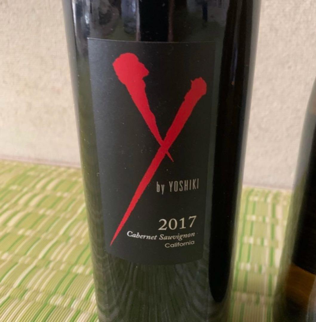 Y BY YOSHIKI 2017 ワイ・バイ・ヨシキ　ワイン2本セット　未開封