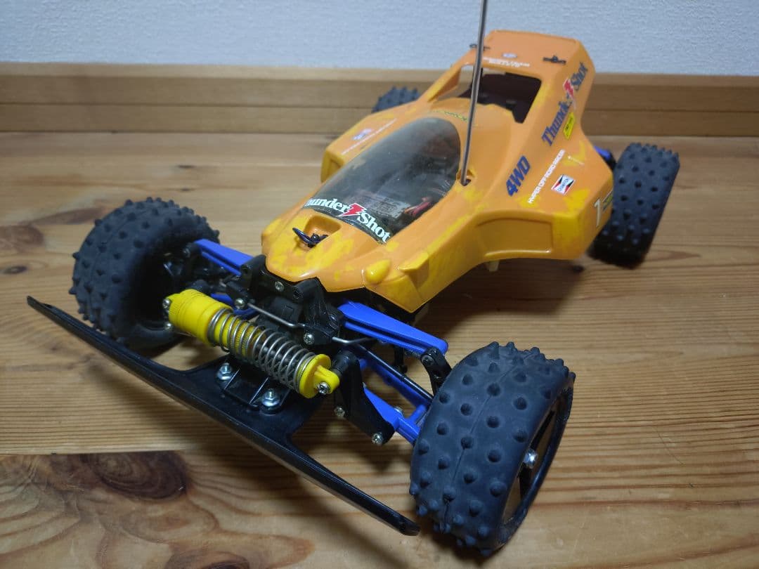 タミヤ　サンダーショット　サーボ　アンプ　受信機　セット　ラジコン