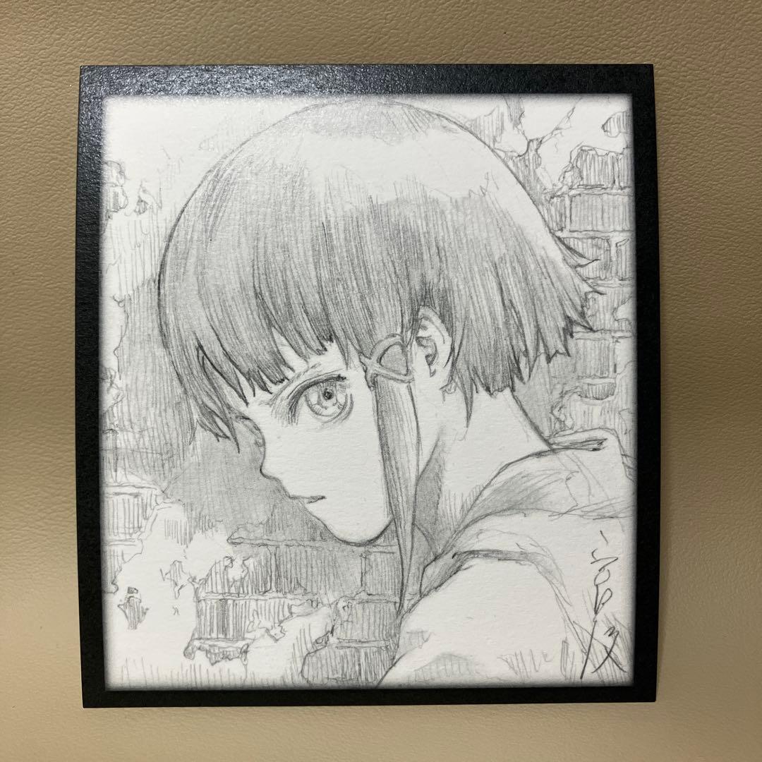 serial experiments lain 常影画廊小図録 7 イラスト集
