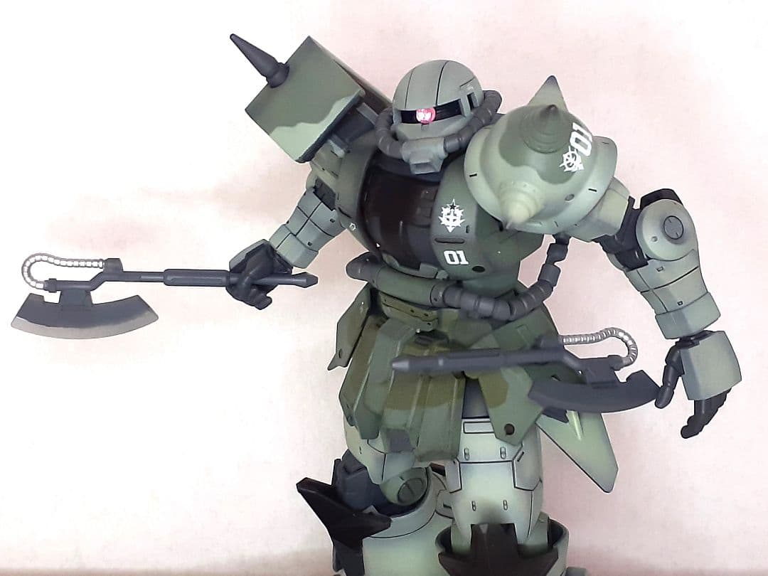 【塗装済完成品】HG 1/144 高機動型ザク 地上用　量産型カラー ドアン機