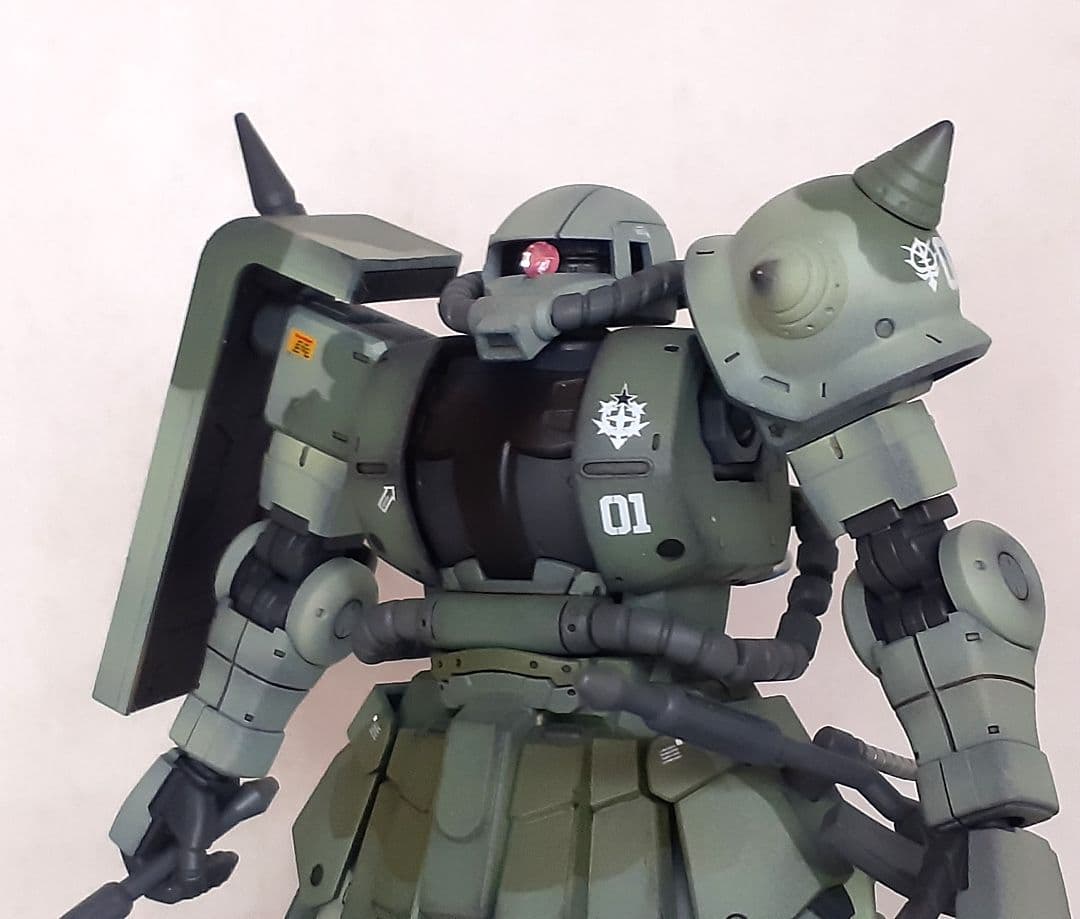 【塗装済完成品】HG 1/144 高機動型ザク 地上用　量産型カラー ドアン機