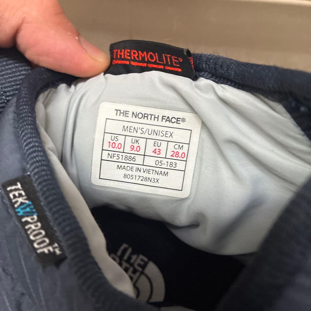 the north faceノースフェイス 冬靴