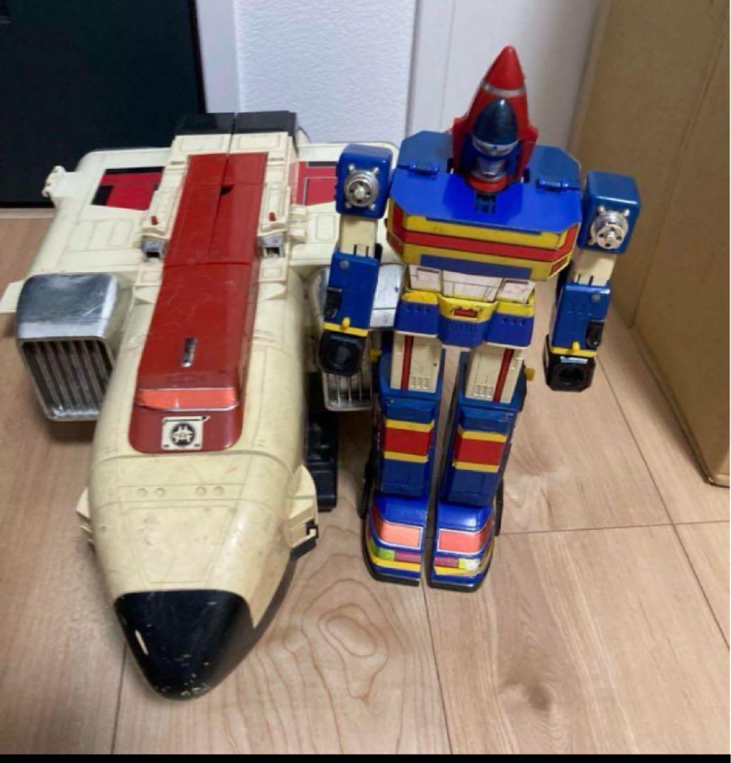 チェンジロボ　DX デラックス超合金　　電撃戦隊チェンジマン　シャトルベース