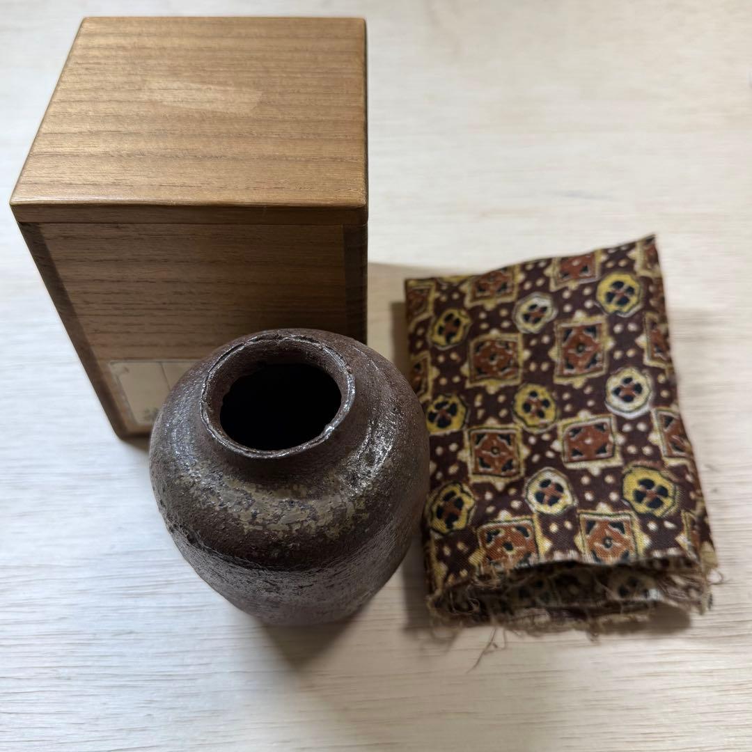 古丹波 茶入 小壷 室町時代 茶道具 古備前 古信楽 古常滑 古越前 古美術