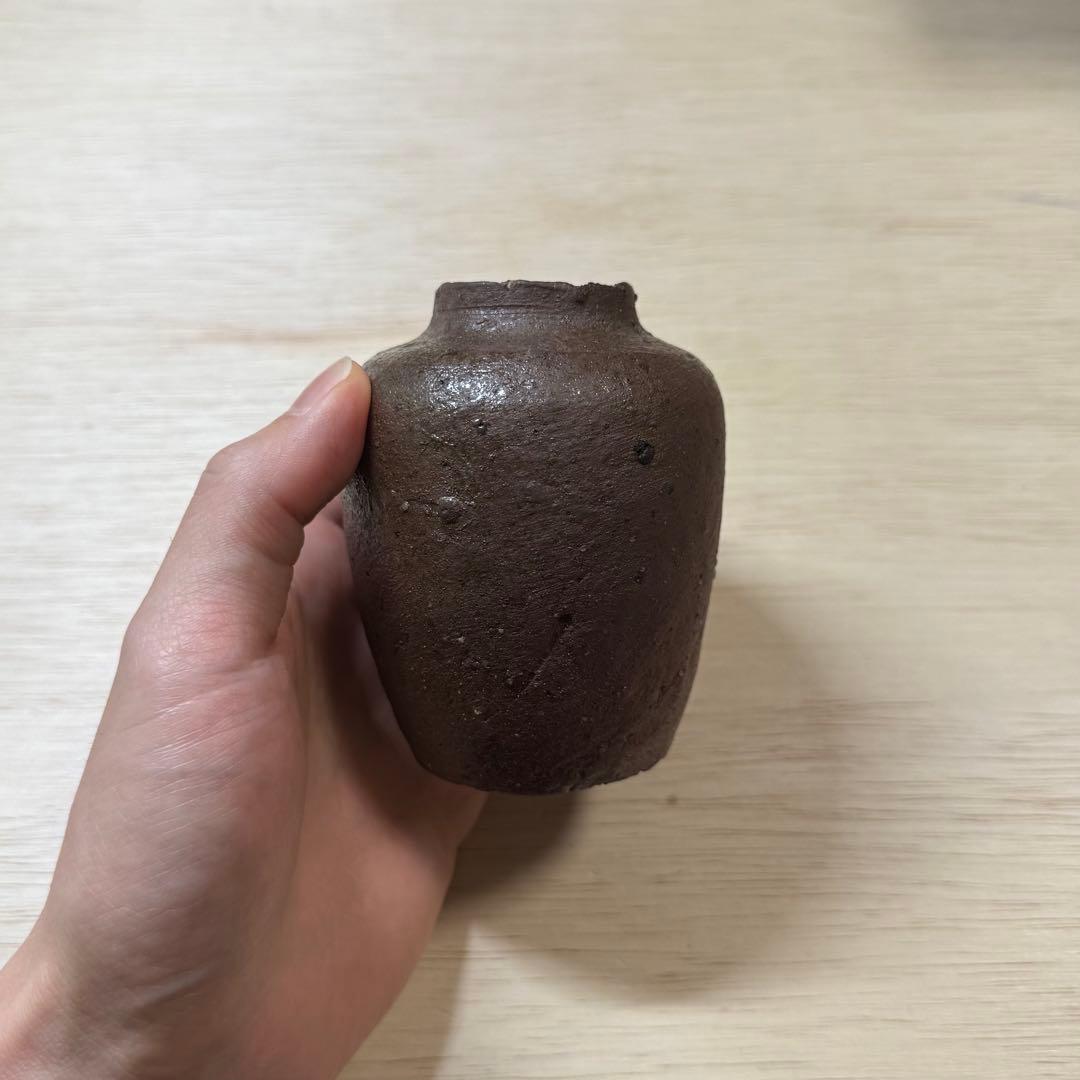 古丹波 茶入 小壷 室町時代 茶道具 古備前 古信楽 古常滑 古越前 古美術