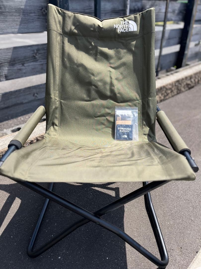 【未使用】緑☆THE NORTH FACE TNF キャンプチェアNN31705