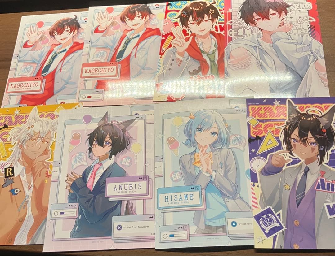 混血のカレコレ　全力回避フラグちゃん　人気投票ブロマイド計36枚【まとめ売り】