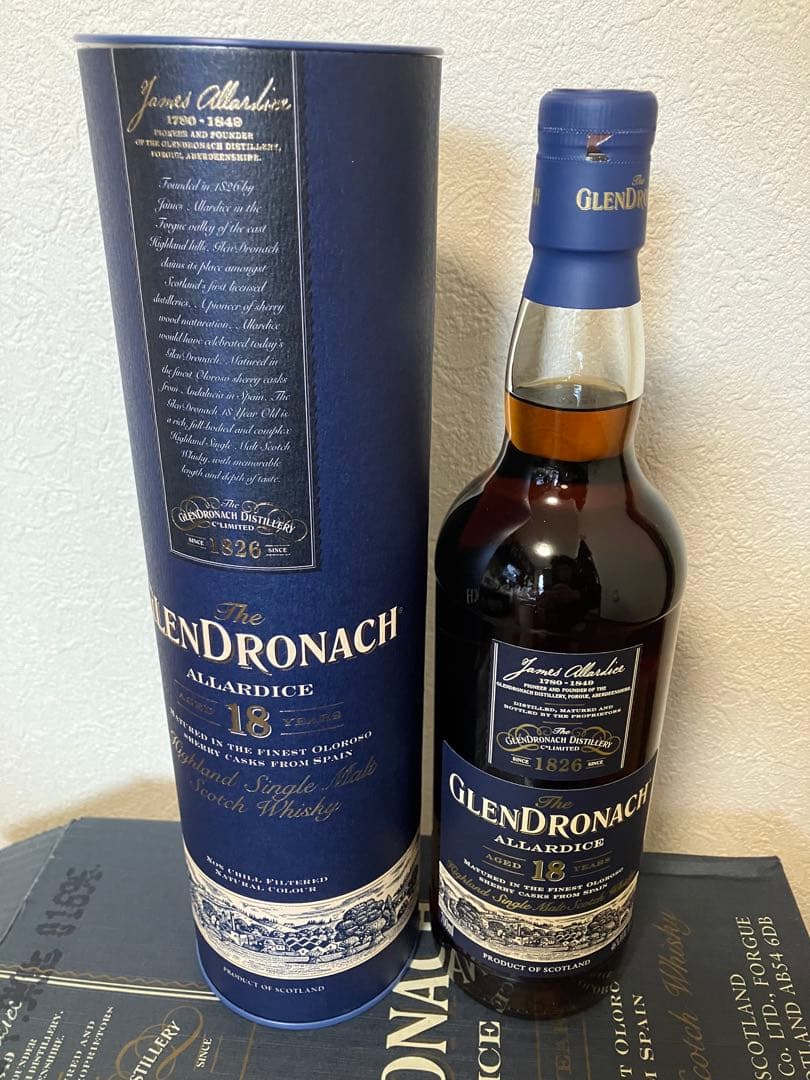 グレンドロナック18年GLENDRONACH ALLARDICE 18YEARS