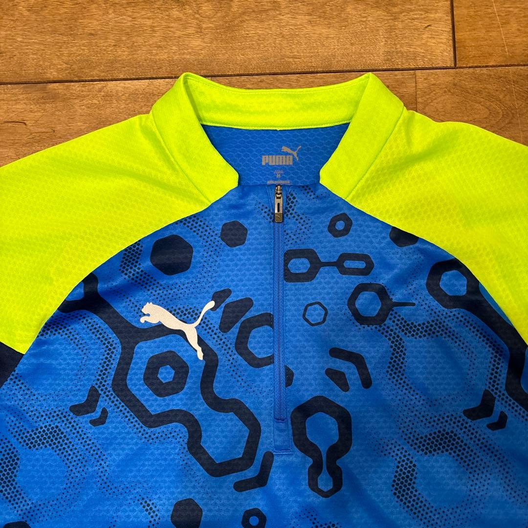 【極美品】プーマ ジャージ上下 ハーフジップ INDIVIDUALCUP M