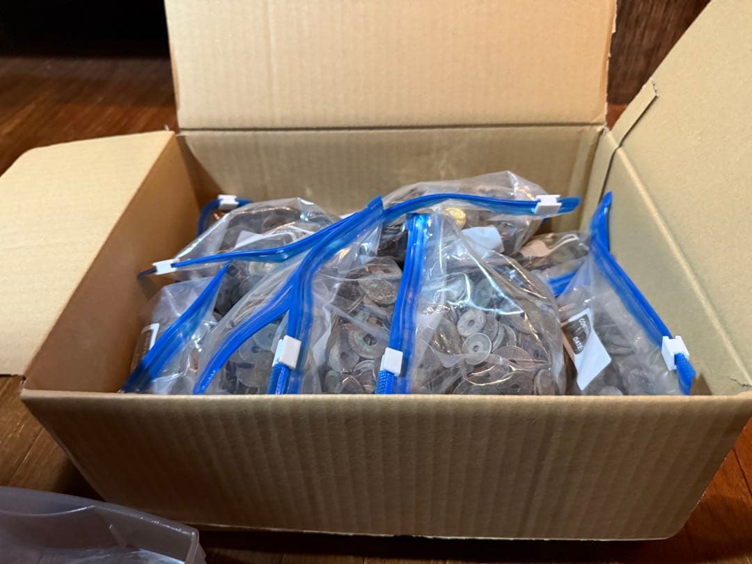 古銭　穴銭　カラス　桐　龍2銭　龍1銭　龍半銭　銅貨等　まとめ　15.5kg以上