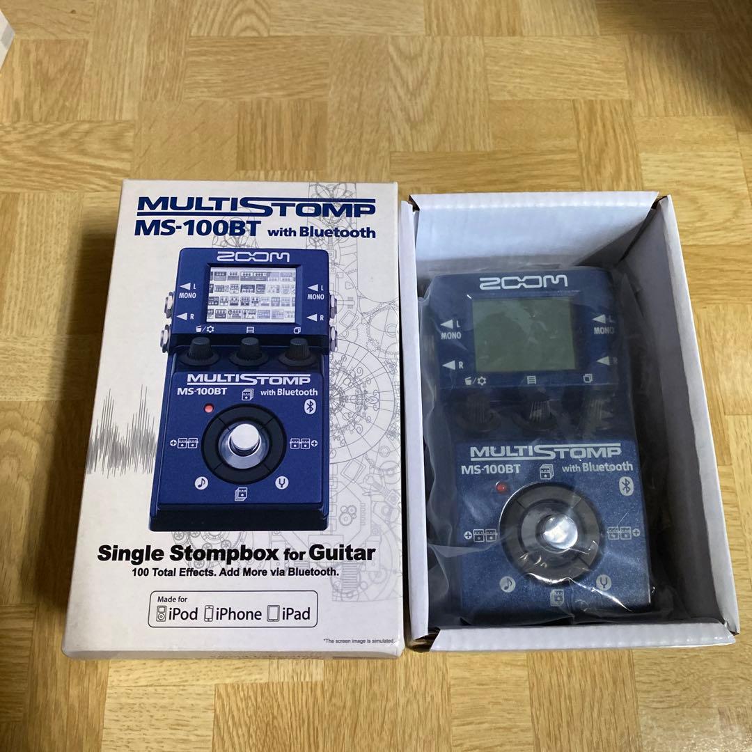 ZOOM MS-100 ACアダプタ マルチ・ストンプ・ブック3点セット