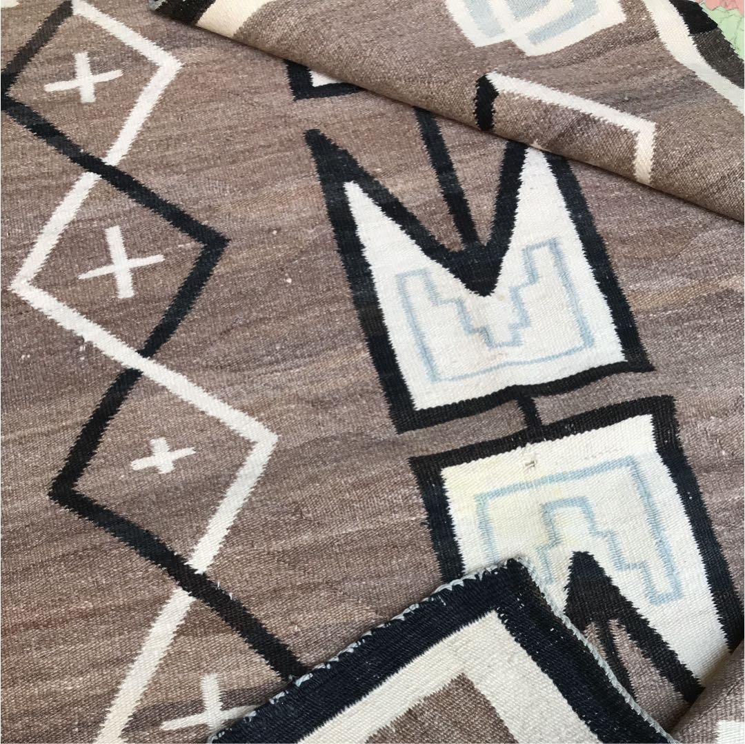 1920年代～ナバホラグNavajo Rug ネイティブ本物アリゾナインディアン