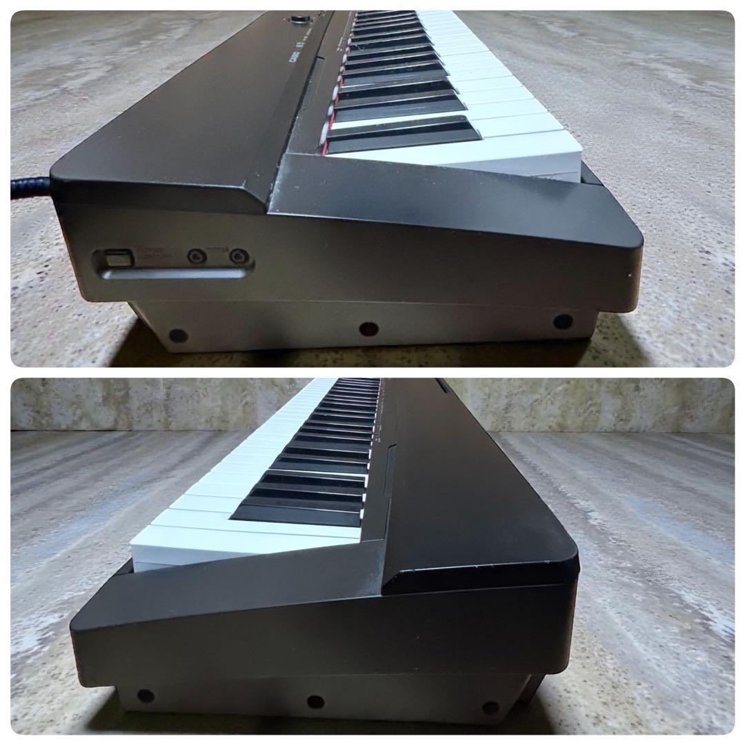 【本格派入門機】CASIO PX-135 88鍵盤 電子ピアノ　ブラック ペダル